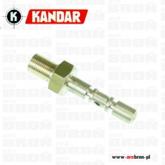 Szybkozłączka do wiatrówki PCP Kandar PR900W + 4 sztuki o-ring
