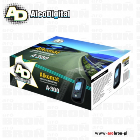 Alkomat alkotest AlcoDigital A300 - elektrochemiczny-AlcoDigital