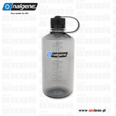 Butelka Nalgene 1l &_8211_ Narrow Mouth, gwint 38mm, szara 2078-2027-Nalgene