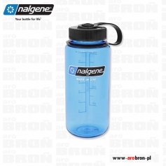 Butelka Nalgene 0,5l &_8211_ Wide Mouth, otwór 53mm, niebieska 2178-1116-Nalgene