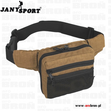 Saszetka na broń JANY SPORT WR coyote - torba, nerka biodrowa dla praworęcznych-JanySport