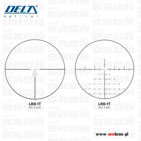 Luneta celownicza myśliwska Delta Optical Stryker HD 4,5-30x56 FFP LRD-1T (DO-2500)-DELTA