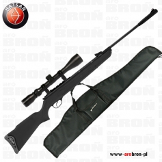 Wiatrówka HATSAN 125 STG SAS Quattro kal. 4,5mm + LUNETA 3-9X40 + POKROWIEC Forsport XLT-HATSAN