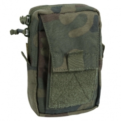 Kieszeń Helikon Navtel Pouch&_174_ (MO-O08-CD-04) - PL Woodland, pionowa saszetka, MOLLE/PALS, cordura-Helikon-Tex®