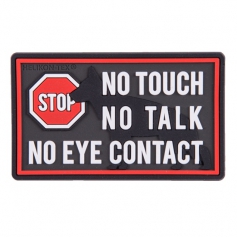 Emblemat Helikon K9 (OD-K9P-RB-01) - Czarny, naszywka, rzep, PVC-Helikon-Tex®