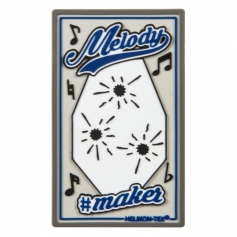 Emblemat Helikon Ringtone (OD-RTN-RB-20) - Biały, naszywka, rzep, PVC-Helikon-Tex®