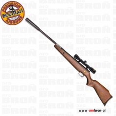 Wiatrówka Beeman 1153 QUIET TEK kal. 4,5mm - wbudowany tłumik, klasycznie łamana, drewniana osada-Beeman