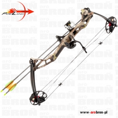 Łuk bloczkowy Poe Lang REX Folium Camo - 25-45lbs, majdan aluminium, ramiona włókno szklane-Poe Lang