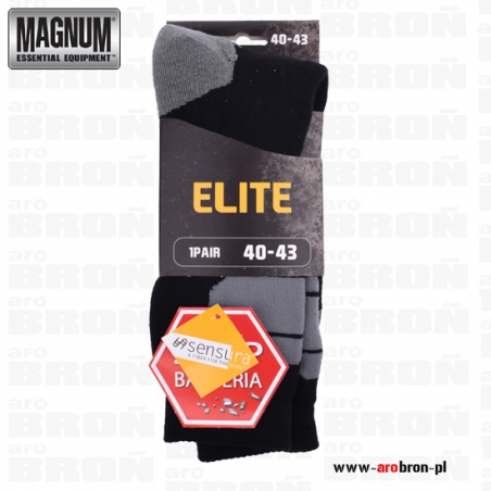 Skarpety Magnum Elite Sock - antybakteryjne, na zimne dni, do butów trekingowych 36-39-Magnum