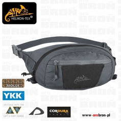 Torba biodrowa nerka Bandicoot Helikon (TB-BDC-CD-3501B) - MOLLE/PALS, pojemność 2L, Cordura 500D, shadow grey/black-Helikon-...