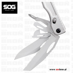 Multitool SOG PowerPlay Molded Sheath (PX1001-CP) - 18 funkcji, stal 420, nylonowe wzmocnione etui-SOG