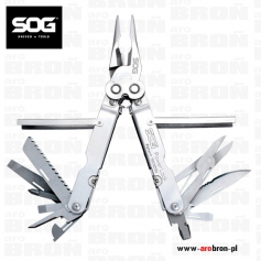 Multitool SOG PowerLock Nylon Sheath (S60N-CP) - 18 funkcji, stal 420, nylonowe etui-SOG