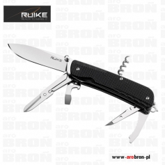 Scyzoryk Ruike LD31-B - 18 funkcji , czarny, G10, klips, key-ring-RUIKE