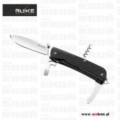 Scyzoryk Ruike LD21-B - 12 funkcji , czarny, G10, klips, key-ring-RUIKE