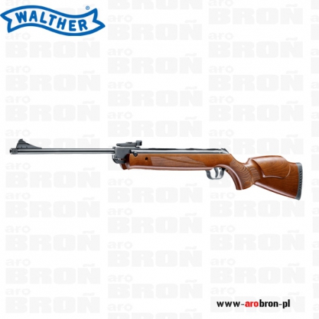 Wiatrówka WALTHER Classus WS 4,5mm 608.50.30 - drewniana kolba dla osób prawo- i lewo- ręcznych-Walther