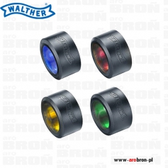 Zestaw 4 filtrów do latarek Walther PL70, PL70R, PL80 - czerwony, zielony, niebieski i żółty 3.7082.3-Walther