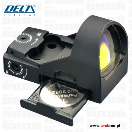 Celownik kolimator Delta Optical MiniDot 26 HD z montażem Weaver 22mm Gwarancja: 5lat-DELTA
