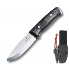 Nóż stały Victorinox Outdoor Master Mic L 4.2261 - full tang, Micarta, kabura kydex, krzesiwo-Victorinox
