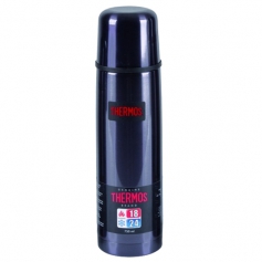 Termos profesjonalny Thermos Light & Compact 0,75L granatowy - kubek, ciepło 18h i zimno 24h-Thermos