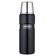 Termos Thermos King 470ml granatowy - kubek, ciepło 18h lub zimno 24h-Thermos