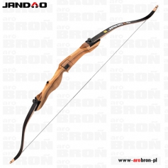 Łuk klasyczny sportowy Jandao Beginner 66" SZXL-66/28 - 28 lbs, drewniany majdan, dla prawo- ręcznych