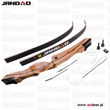 Łuk klasyczny sportowy Jandao Beginner 66" SZXL-66/28 - 28 lbs, drewniany majdan, dla prawo- ręcznych-Jandao