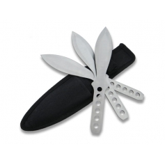 Noże do rzucania rzutki N-430 komplet 3 sztuk - kabura z codury-KANDAR