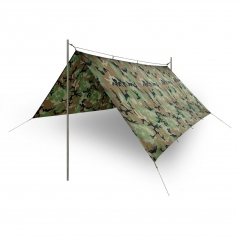 Płachta biwakowa Helikon SuperTarp PO-STP-PO-03 - US Woodland, RipStop-Helikon-Tex®