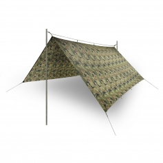 Płachta biwakowa Helikon SuperTarp PO-STP-PO-04 - PL Woodland, RipStop-Helikon-Tex®