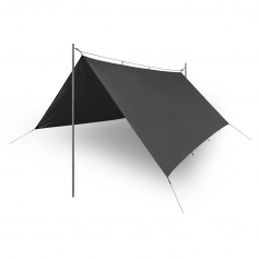 Płachta biwakowa Helikon SuperTarp PO-STP-PO-35 - Shadow Grey, RipStop-Helikon-Tex®