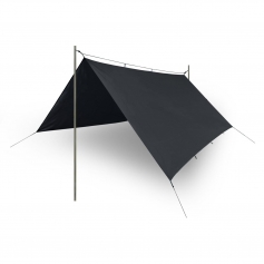Płachta biwakowa Helikon SuperTarp PO-STP-PO-37 - Navy Blue, RipStop-Helikon-Tex®