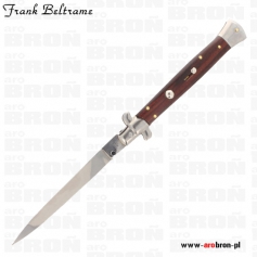 Nóż sprężynowy składany Frank Beltrame Stiletto Dagger Palisander FB23/82 - ostrze 98 mm, stal nierdzewna, drzewo palisander-...