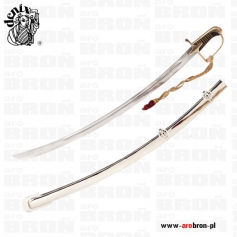 Szabla Polska Ułańska DENIX WZ 1921/1922 z dekoracyjnym temblakiem + pochwa stalowa-DENIX