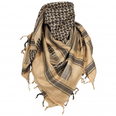 Chusta MFH Arafatka Shemagh Sand-Black 16503F-MFH