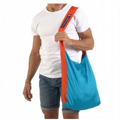 TTTM TORBA ECO BAG MEDIUM TMEBM1535 AQUA/ORANGE-Ticket To The Moon