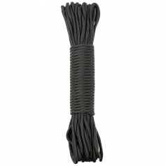 MFH LINKA PARACORD CZARNA 15m NYLON-MFH