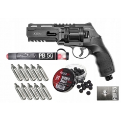 Rewolwer na kule RAM T4E Combat HDR50 11J + KULE pieprzowe i pieprzowe + 10 CO2-Umarex