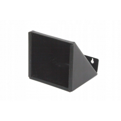 Kulochwyt do wiatrówek 14x14cm czarny STOŻKOWY--