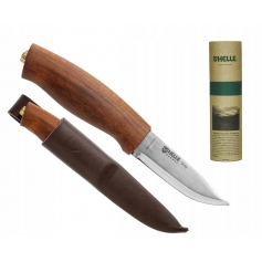 Nóż myśliwski HELLE SKOG 83 + skórzane etui-Helle