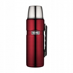 Termos Thermos KING 1,2l CZERWONY Uchwyt kubek-Thermos