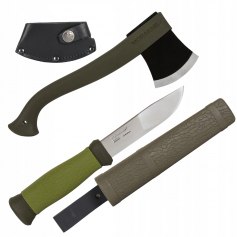 Zestaw Nóż i Toporek Mora Outdoor Kit MG Olive-Morakniv