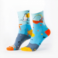 Skarpety popularne JEZIORO 36-38--