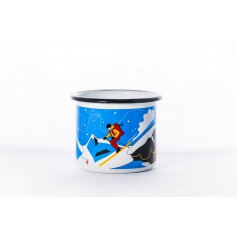 Kubek emaliowany POLSKI SKITUROWY 350ml--