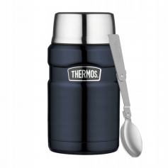 Termos obiadowy Thermos KING 710ml z łyżką granat-Thermos