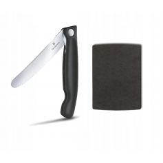 ZESTAW Victorinox SWISS CLASSIC NÓŻ ZĄBKI + DESKA-Victorinox