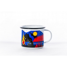 Kubek emaliowany POLSKI BUSZKRAFTOWY 350ml--