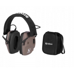 Aktywne ochronniki słuchu ACTIVE ProSHOT BT brąz-RealHunter