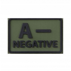 Emblemat Grupa Krwi Helikon OLIVE 2SZT A RH--