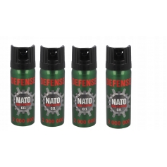Gaz pieprzowy NATO Gel CONE 50ml stożek 4SZT-