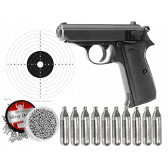 Wiatrówka Pistolet Walther PPK/S +1500BB 10xCO2-Walther